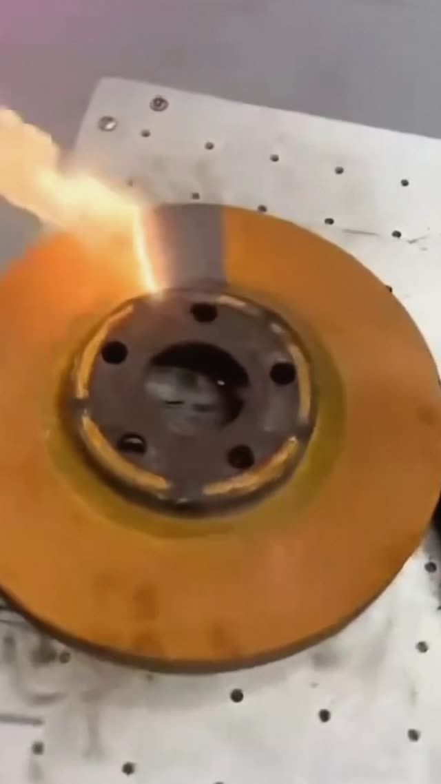 Rust on a metal part